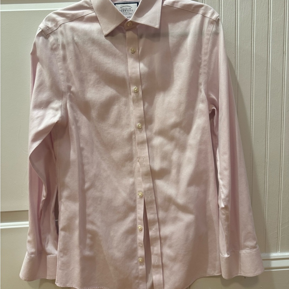 Charles Tyrwhitt Light Pink Dress Shirt